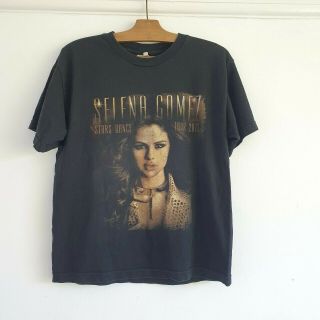 Selena Gomez Stars Dance Tour 2013 Collectable Pop Music Black T - Shirt Xl