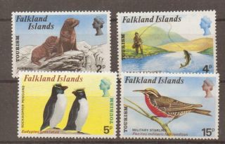 Falkland Islands Sg296/9 1974 Tourism Mnh