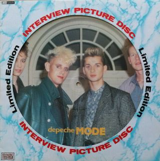 DEPECHE MODE / Dave Gahan / Martin Gore - Interview disc - Double sided vinyl 3