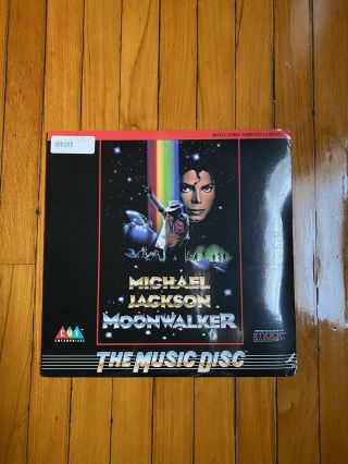 Michael Jackson Moonwalker Laser Disc 1988