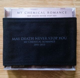 Rare My Chemical Romance Armband & Cd/dvd Set May Death Never Stop You