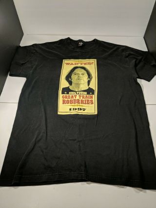 Neil Young Rock Concert Tour T - Shirt (xl) 80 