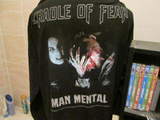 Cradle Of Fear.  Black Long Sleeve T - Shirt - Xl