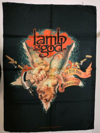 Lamb Of God 2007 Textile Poster Flag