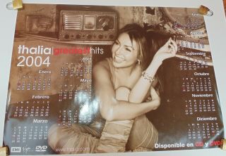 Thalia Poster Calendar 2004 Emi Colombia