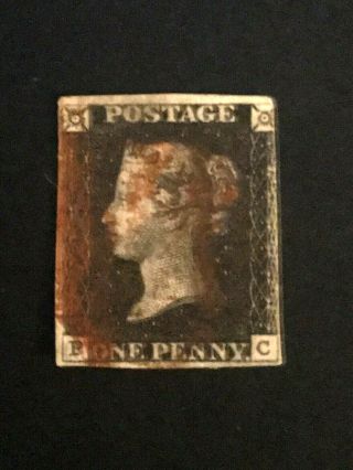 Uk Stamps 1d Penny Black