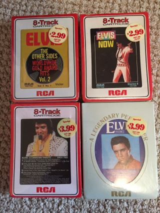 4 Elvis Presley Rca 8 Tracks