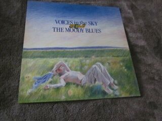 The Moody Blues 1985 Voices In The Sky: Best Of 12x12 Promo 2 - Sided Flat Poster