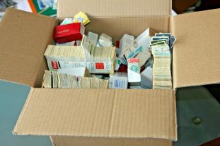 Gb - Box With Masses Of Bundleware - 30 - 40,  000 Stamps All Eras Seen Unchecked