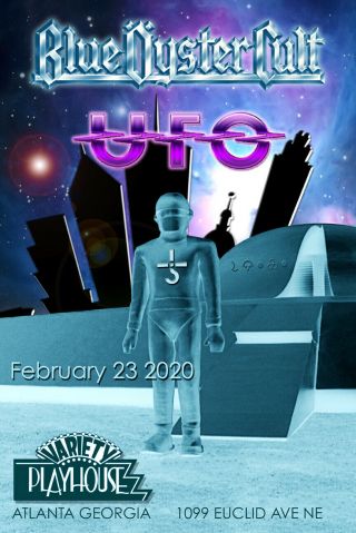 Blue Oyster Cult/ Ufo Concert Poster