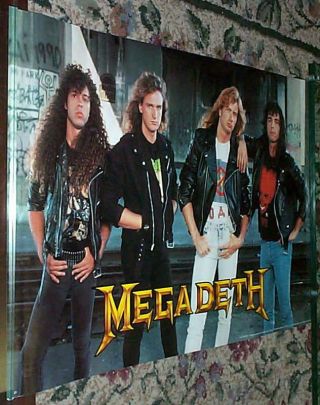 Megadeth Vintage Group Poster Last One