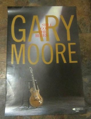 GARY MOORE Still Got The Blues 20 x 30 1990 POSTER THIN LIZZY 2