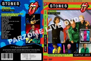 The Rolling Stones - Seattle,  Wa (no Filter Tour) 2019 Dvd