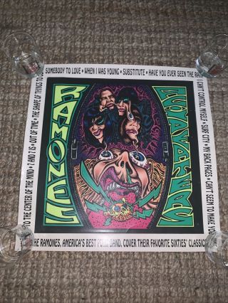 Rare The Ramones Acid Eaters 1993 Vintage Orig Music Store Promo Display Poster