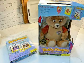 Teddy Ruxpin The Animated Storytelling Toy Books Etc.  Nib Rare 2005