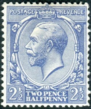 Sg 422a 2½d Blue No Watermark.  A Fine Mounted With Bpa Cert