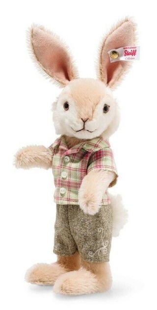 Steiff Rabbit Boy - 2020 Limited Edition Mohair Bunny - 006517 - Bnib