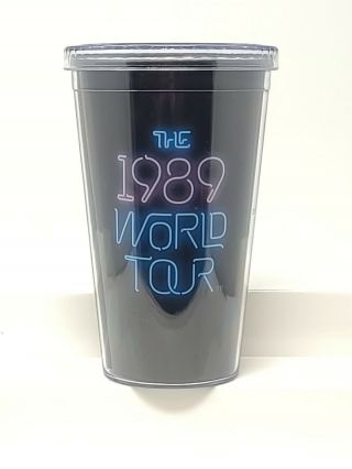 Taylor Swift 1989 World Tour Cup Tumbler Plastic Cup No Straw