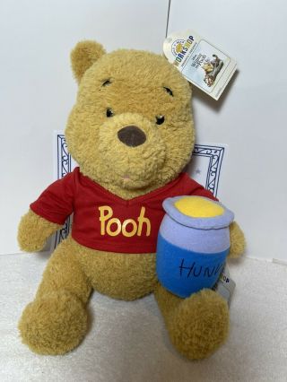 Build A Bear Disney Winnie The Pooh Bear Hunny Gift Bundle /sound Nwt