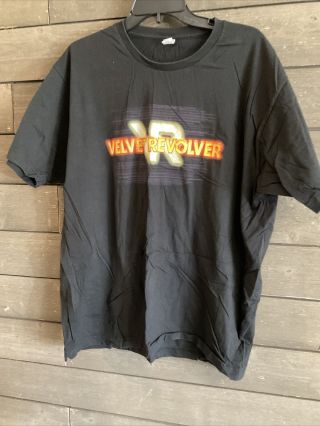 Anvil Black Velvet Revolver Concert T Shirt Xl