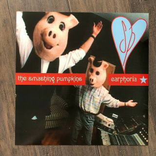 Smashing Pumpkins Earphoria - Promo Poster Flat - Promotional 12x12