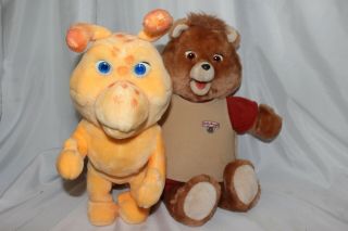 Teddy Ruxpin & Grubby With Cord
