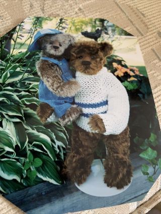 Randall & Riley - Handmade Artist Bear By Nancy Brown From Nac - B Bears - 19/13in