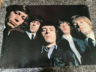 Rare 1996 Pyramid Poster The Rolling Stones Brian Jones Poster 24 " X 34 "