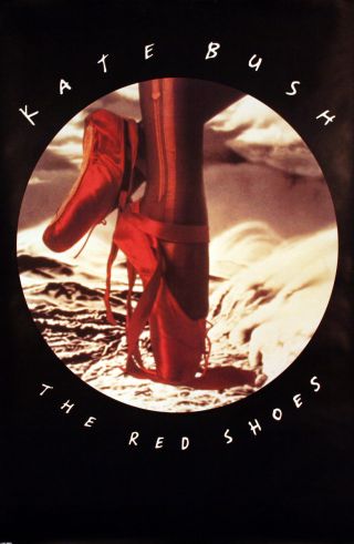 Kate Bush 1993 The Red Shoes Promo Poster