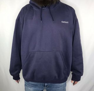 Vintage Carhartt Hoodie Sweatshirt Hooded Mens 2xl Xxl Workwear Jacket