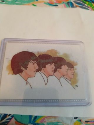 Aceo The Beatles Sketch Art Card By Soza 1/16