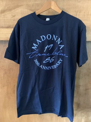 Madonna True Blue 30th Anniversary Tour Shirt Nwot Size Medium 2016