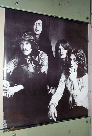 Led Zeppelin Vintage Group Poster Last One