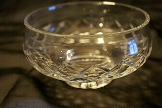 Waterford Crystal Comeragh Footed Bowl 5 1/4 " Candy Dish Made In Ireland Euc