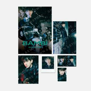 Exo Baekhyun 3rd Mini Album [bambi] Official Poster,  Photo Set