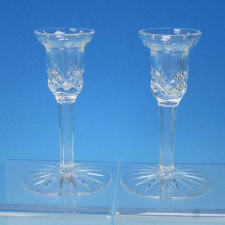 Waterford Crystal - Lismore - Candlesticks - 5¾ Inches