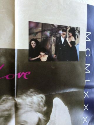Book Of Love “lullaby”.  1988 Promo Poster 23” x 35” 2
