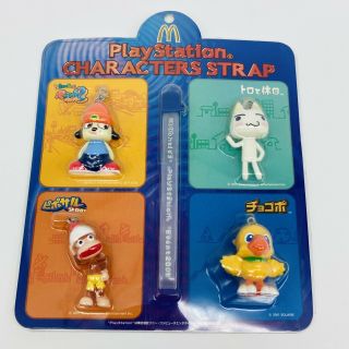 Parappa The Rapper Play Station 4 Character Strap Set Final Fantasy Chocobo