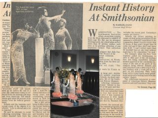 Supremes Diana Ross Fashion Smithsonian Pics Article Motown Mary Wilson