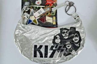 Kiss 2004 Womans Purse And Make Up Kit From 1996 Reunion Tour