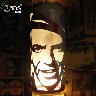 Frank Sinatra Beer Can Lantern Rat Pack Pop Art Candle Lamp,  Unique Gift