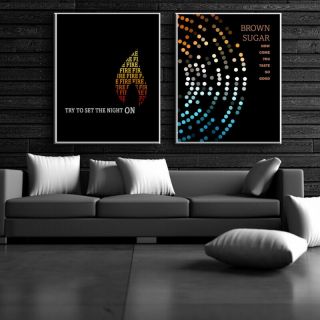 Light My Fire by Doors - Song Lyric Inspired Music Art Print,  Canvas or Plaque 2