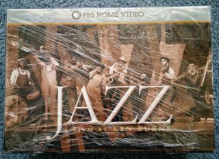 Pbs Jazz A Film By Ken Burns 10 Vhs Tapes Box Set 19 Hours