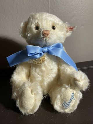 Vintage Steiff Teddy Bear Royal Baby George Danbury Limited 2013