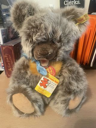 Steiff Zotty Teddy Bear 0302/30 Tags Paws Jointed Movable 13 "
