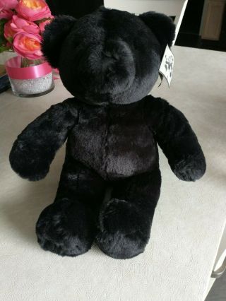 Black Teddy Bear Elvis Graceland Plush Souvenir Gift Shop Teddy Bear Rare Item