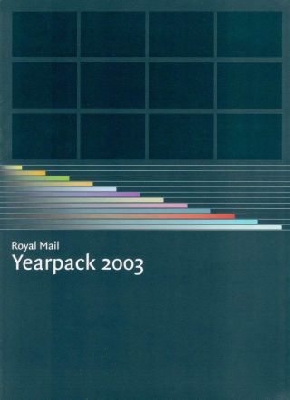 Gb 2003 Collectors Year Pack Commemorative Stamps Sg Cp2415a Scan See 354