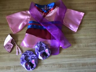 Build A Bear Disney Princess Mulan Kimono Outfit Retired