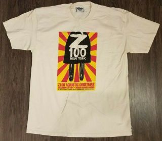 Dec 5th 1994 Z100 Acoustic Christmas Shirt - Madison Square Garden - Green Day