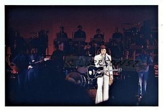 Elvis Presley Color Concert Photograph - Las Vegas 4 - September 2,  1973